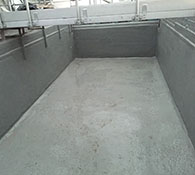 Polyurea Waste Water Tank Completed NCC
