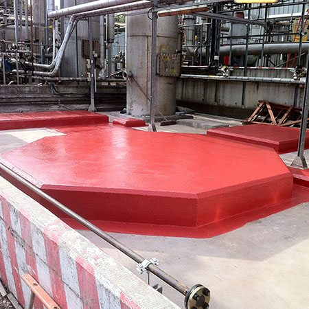 Vinyl Ester Resin Floor NCC